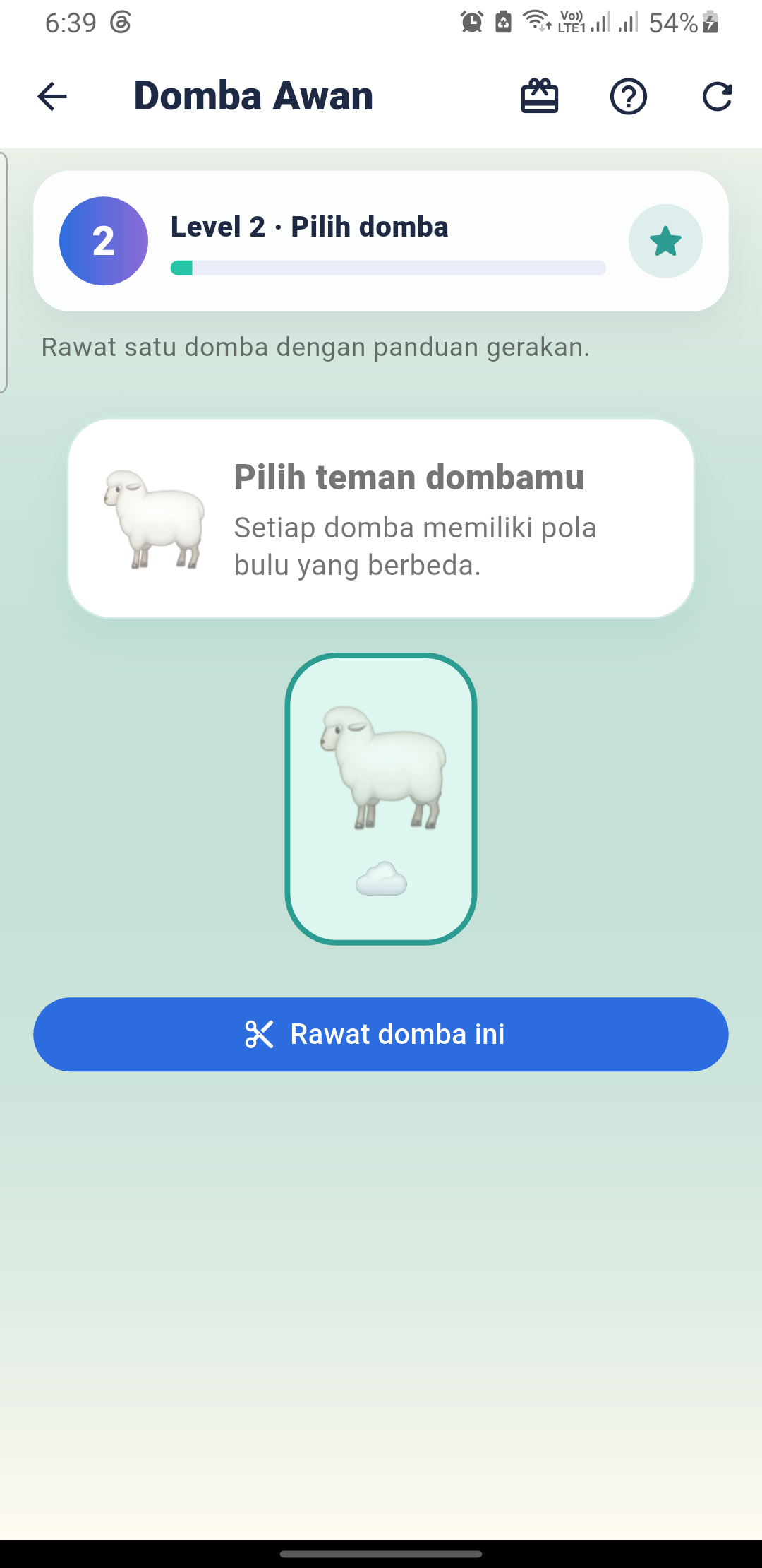Permainan Domba Awan di Ruang Bocah versi 1.0.1