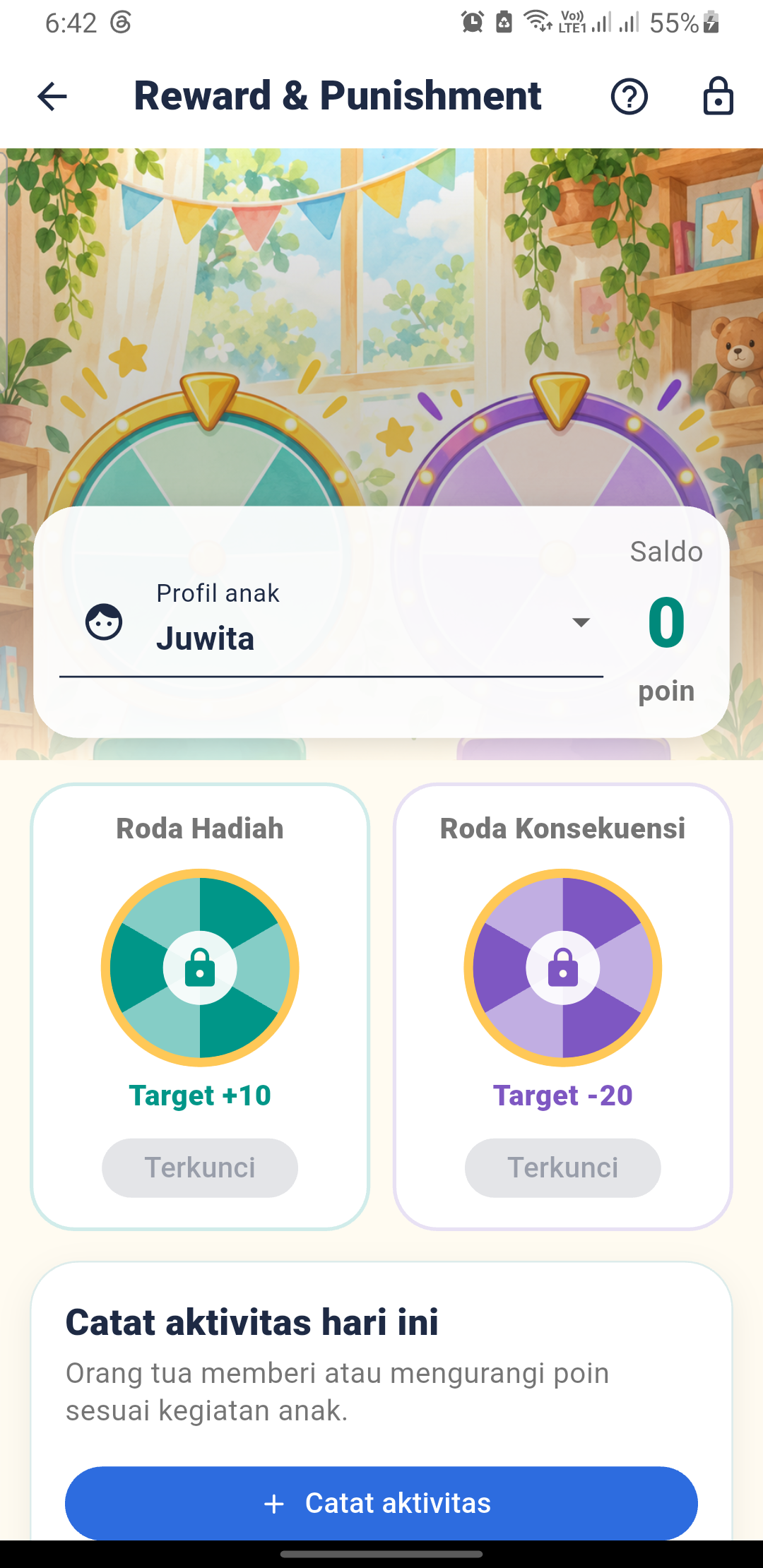 Hadiah permainan anak di Ruang Bocah